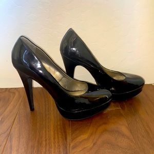Black Stiletto Guess Heels